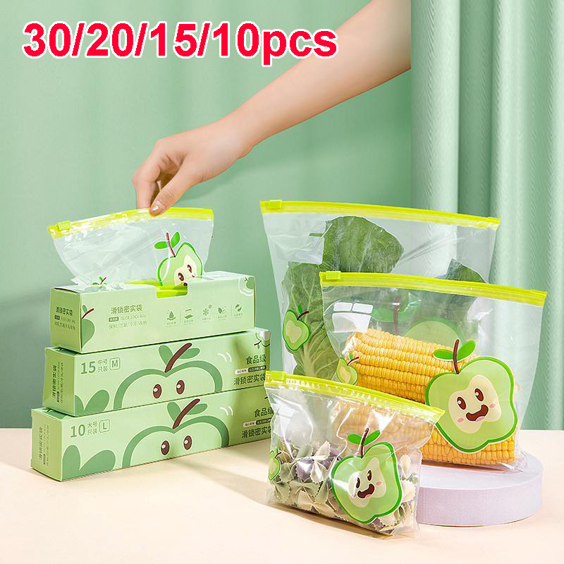 Food Storage With Lock - Sacchetto Riutilizzabile con Chiusura a Zip,