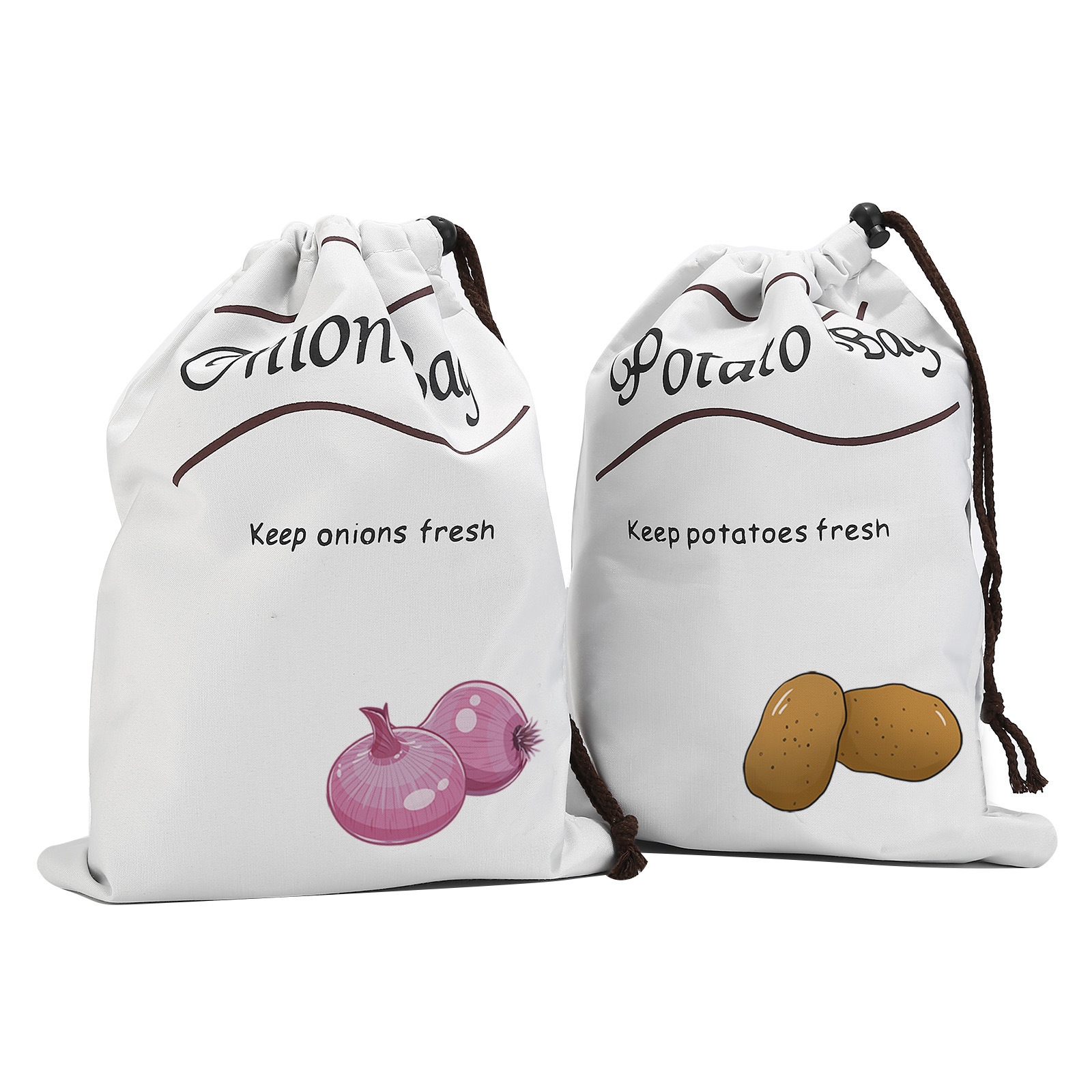 Food Storage In Roots - 2 sacchetti riutilizzabili per la conservazione