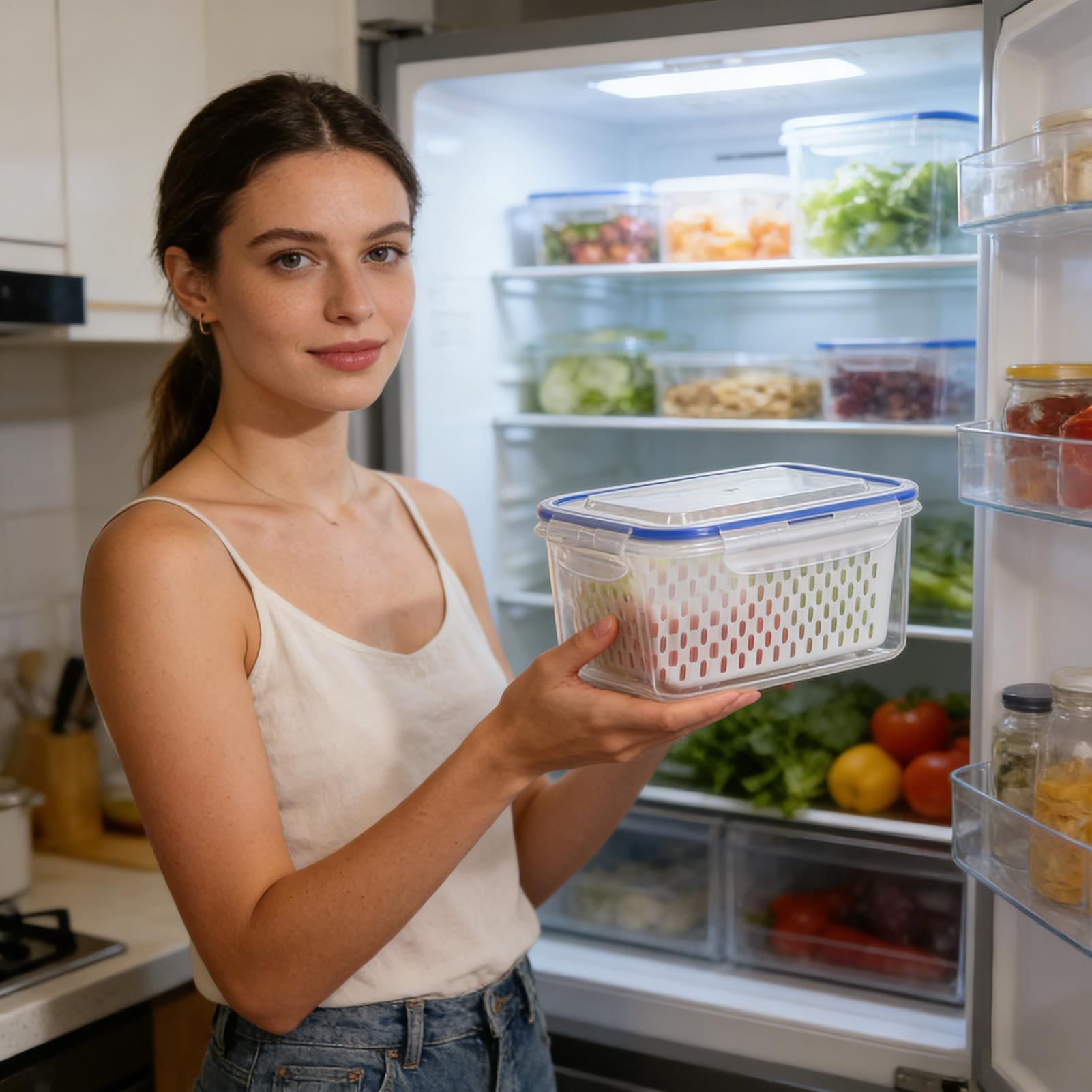 Food Storage Refrigerator - Contenitore per alimenti 4 in 1,