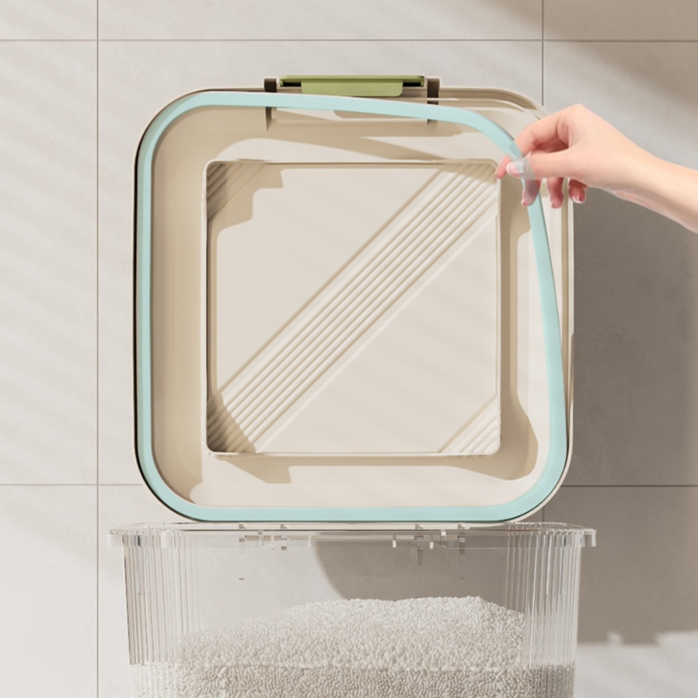 Food Storage With Wheels - Contenitore per Riso Anti-Insetti e Anti-Umidità