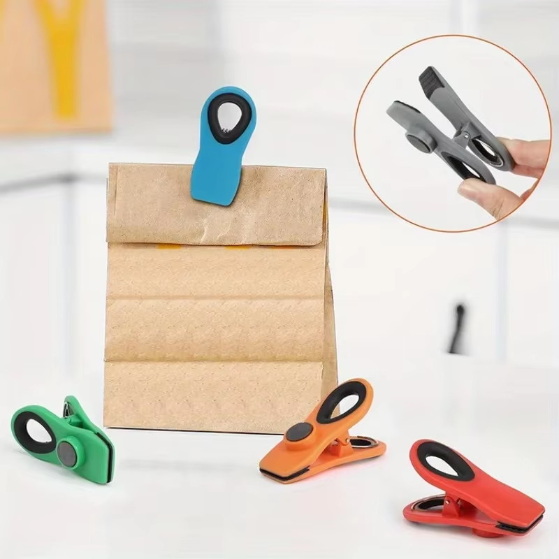 Food Storage Reusable Bags - Clip per sacchetti sigillanti riutilizzabili da