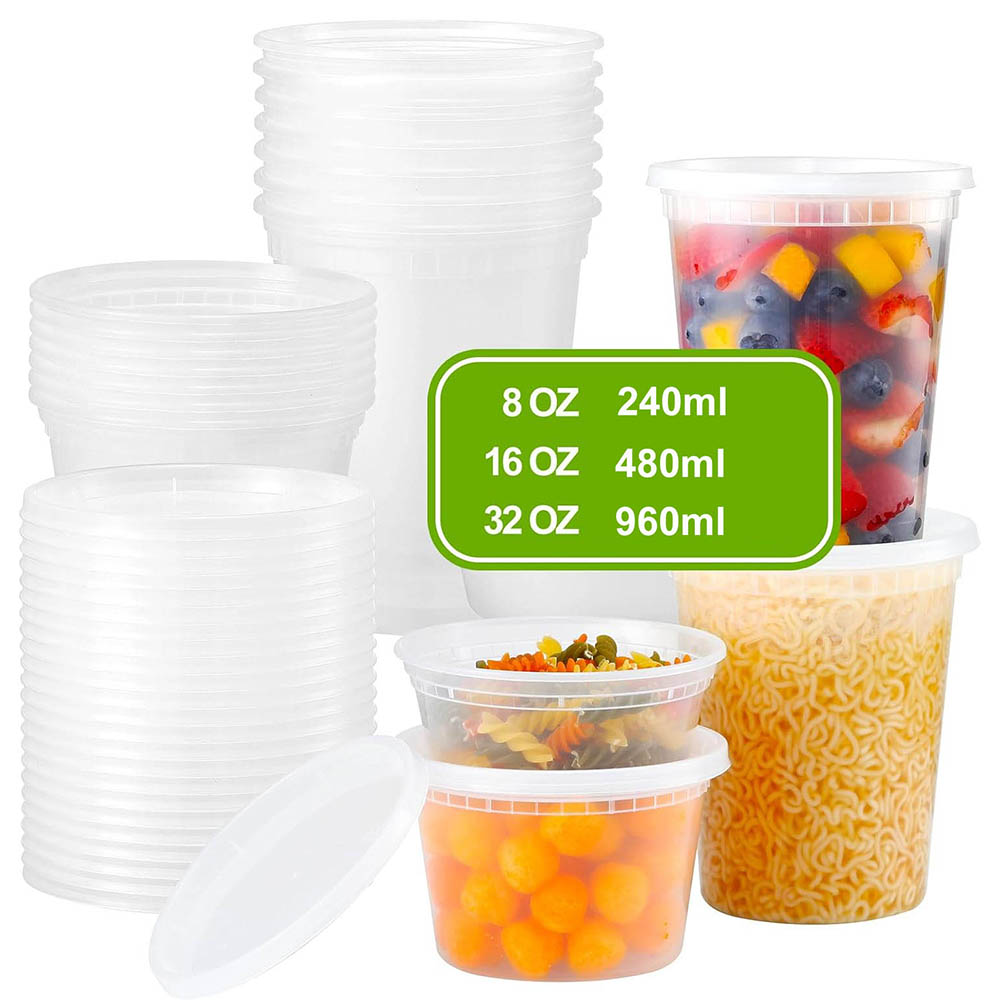 Food Storage Variety Pack - Contenitori in plastica per alimenti con