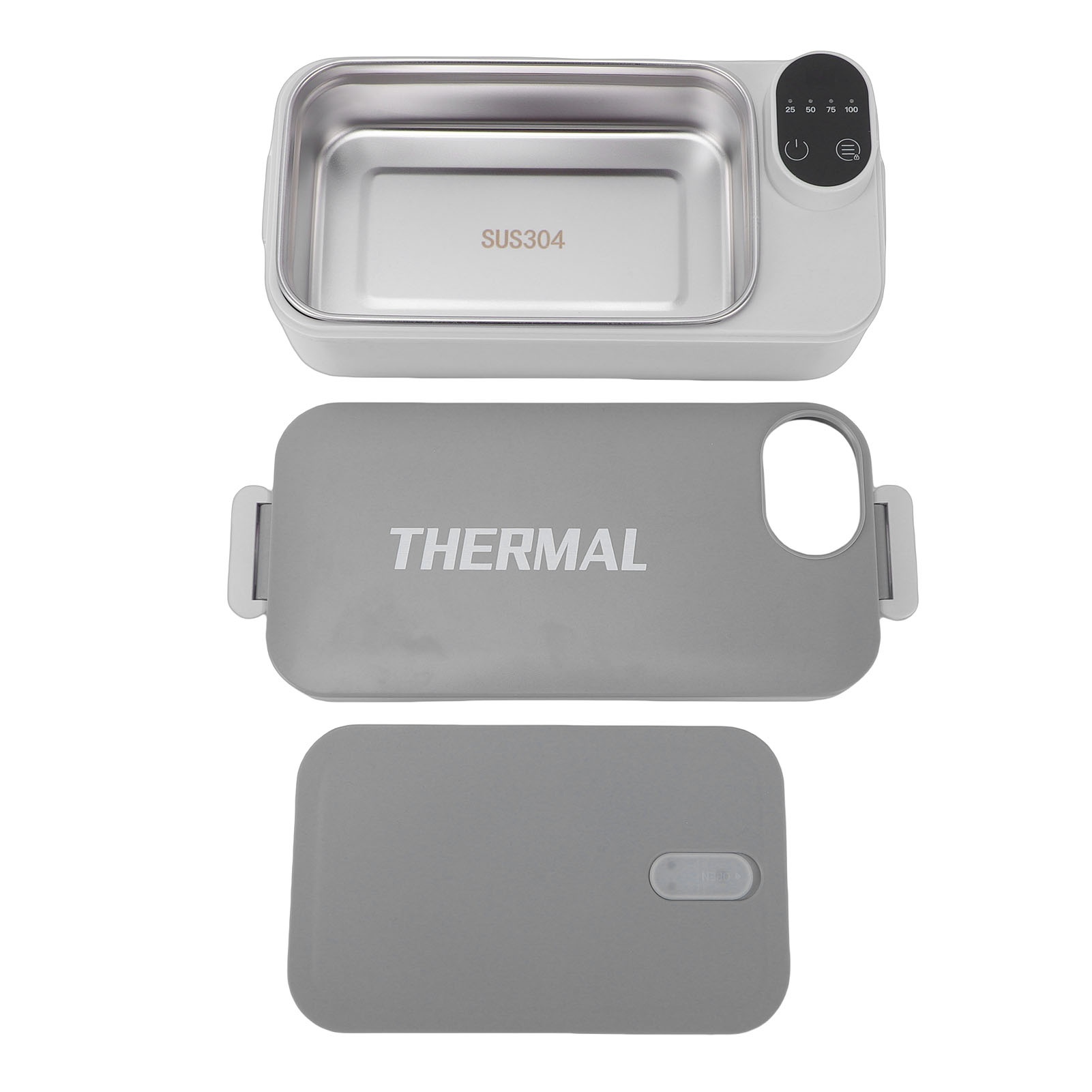 Portable Food Warmer - Scaldavivande Elettrico Portatile in Acciaio Inox