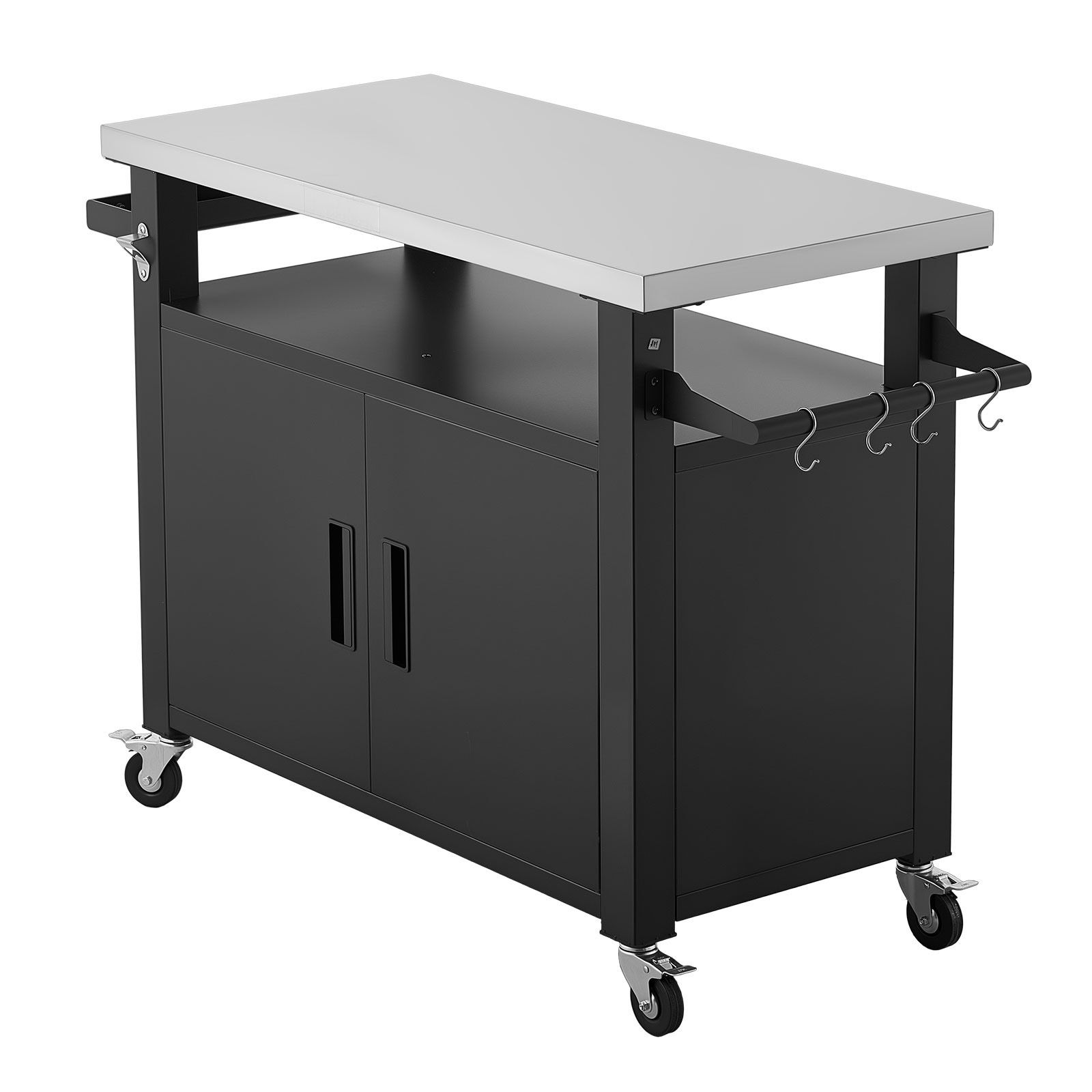 Food Storage With Wheels - Carrello per barbecue da esterno con