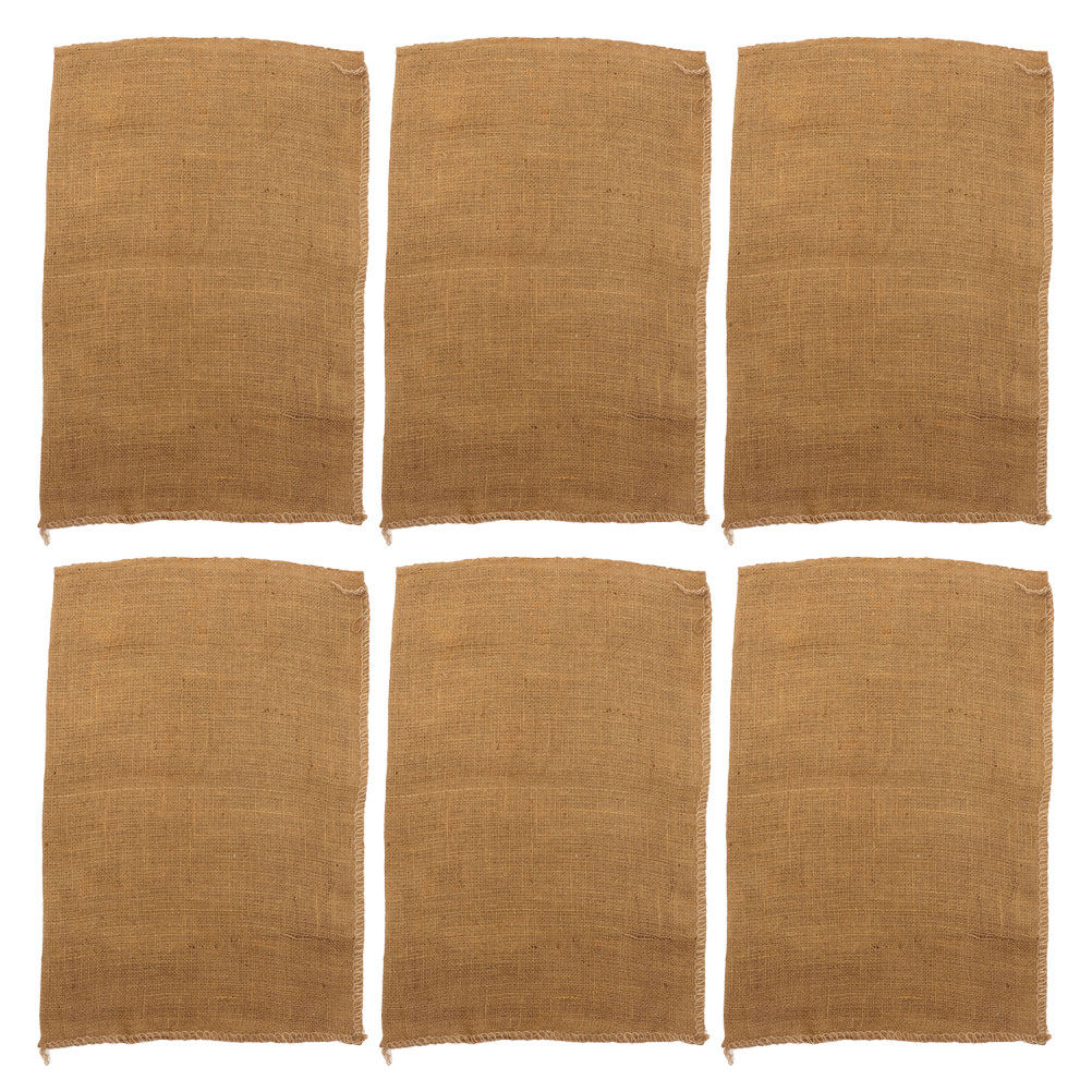 Food Storage Reusable Bags - 6 Pezzi di Sacchi in Iuta