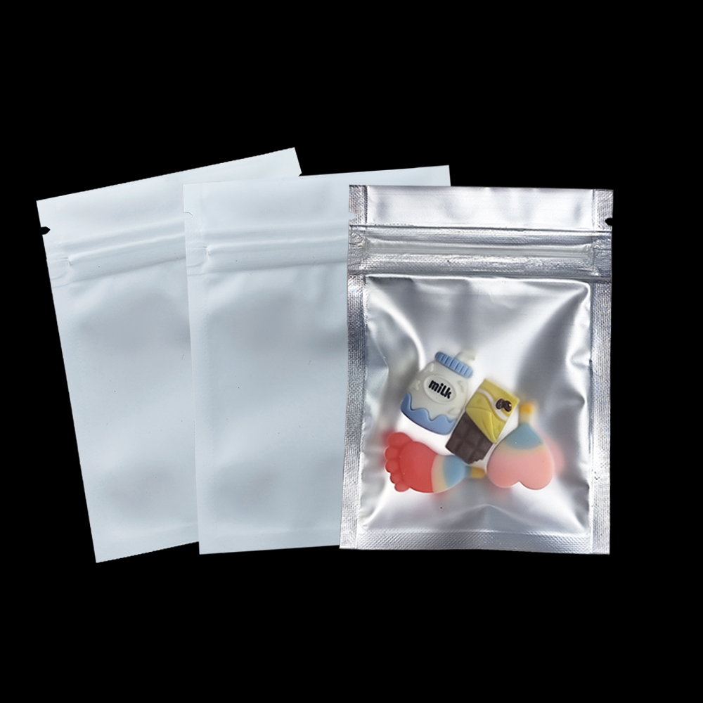 Food Storage With Lock - 100 pz/lotto Opaco Trasparente Chiusura Lampo