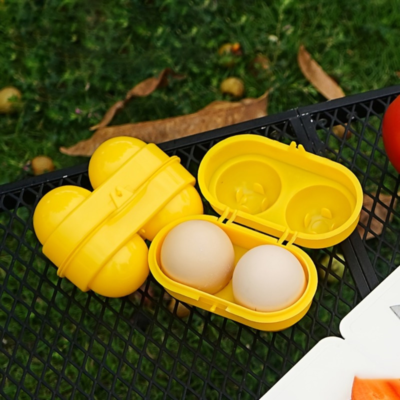Food Storage Yellow - Contenitore Giallo per Uova, Vassoio per