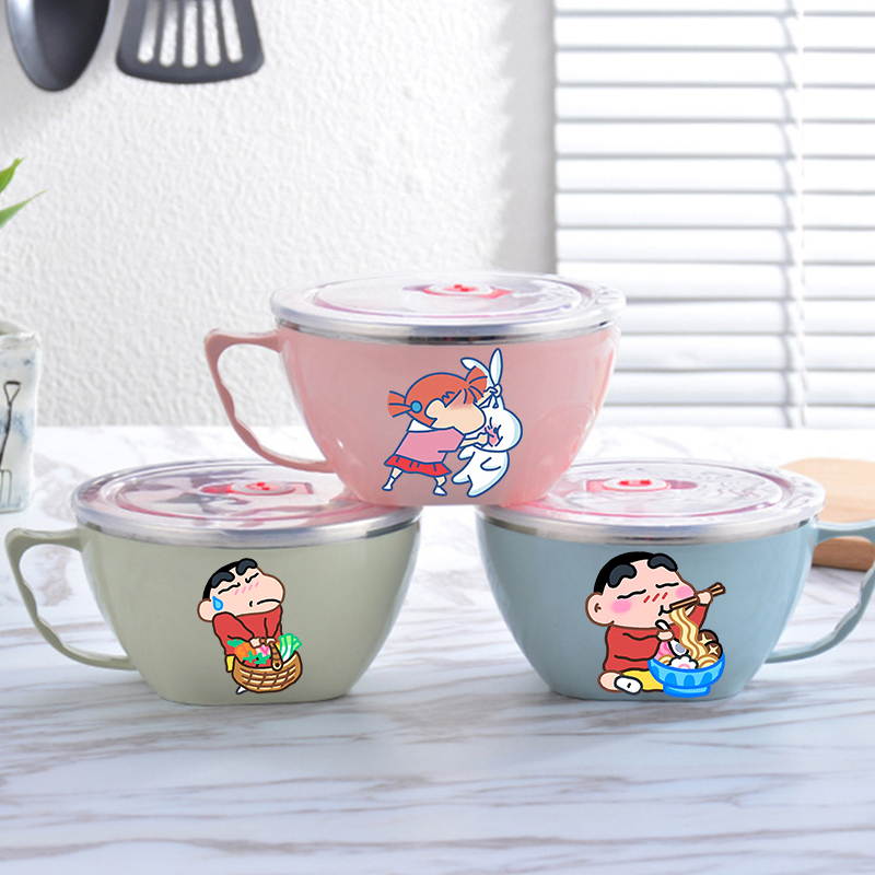 Food Storage Box Large - Ciotola per Noodle Crayon Shin-chan, Grande
