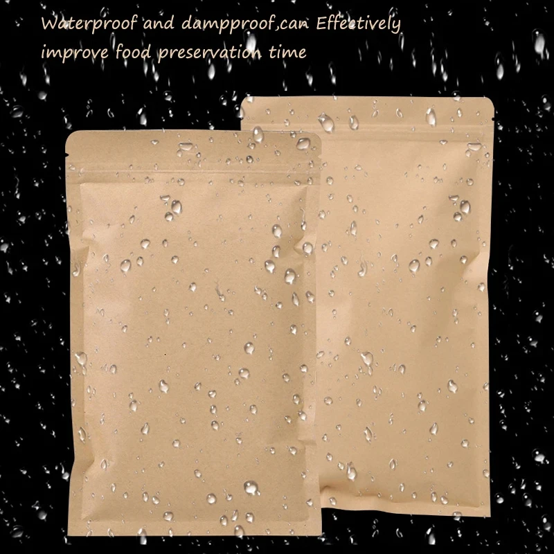 Food Storage Reusable Bags - 100 sacchetti con chiusura a zip