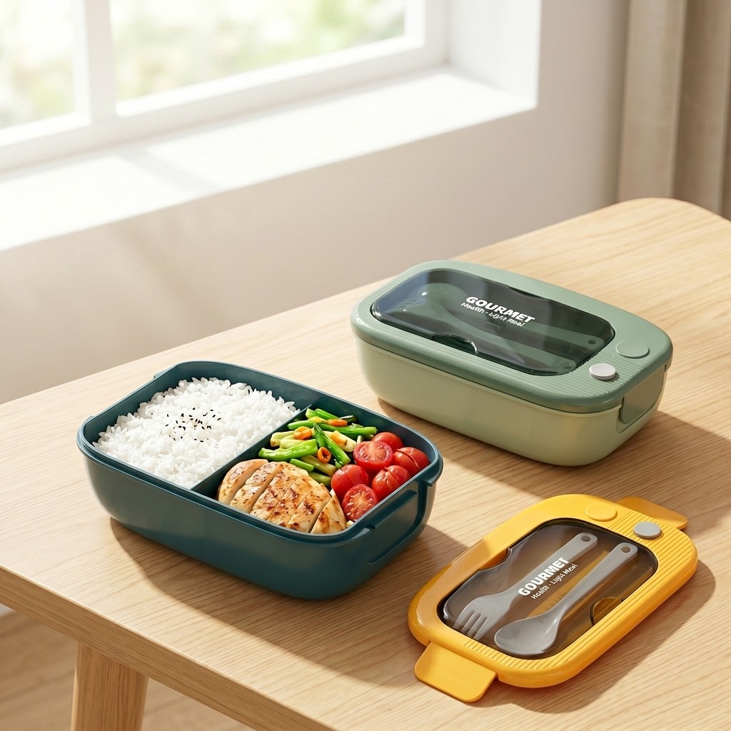 Food Storage Made Easy - Contenitore per Pranzo in Plastica per