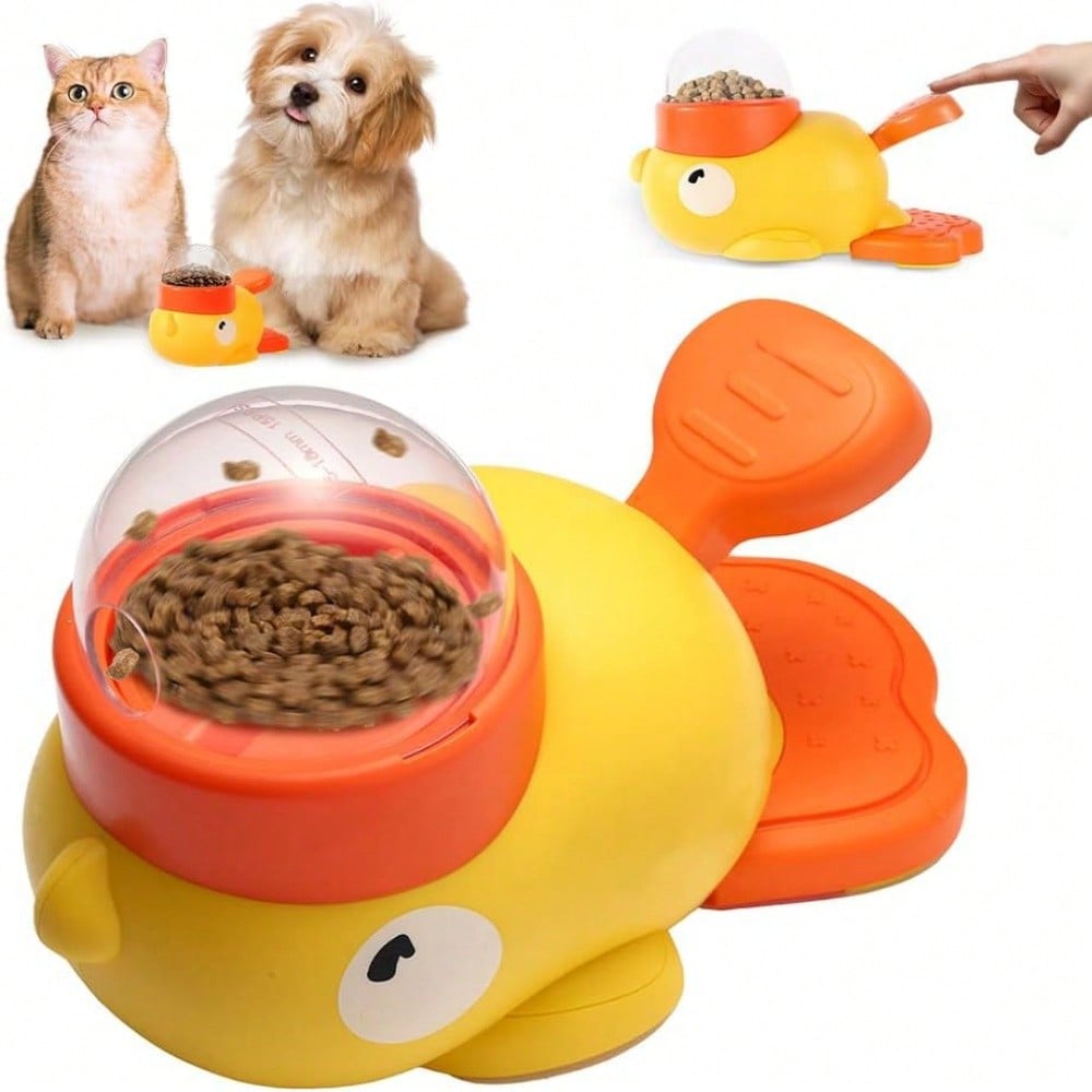 Food Storage Yellow - Ciotole interattive 2-in-1 per cani con