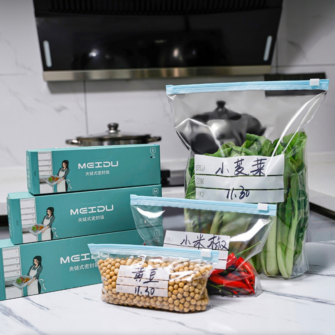 Food Storage Variety Pack - Sacchetti portaoggetti con cerniera, confezione varietà