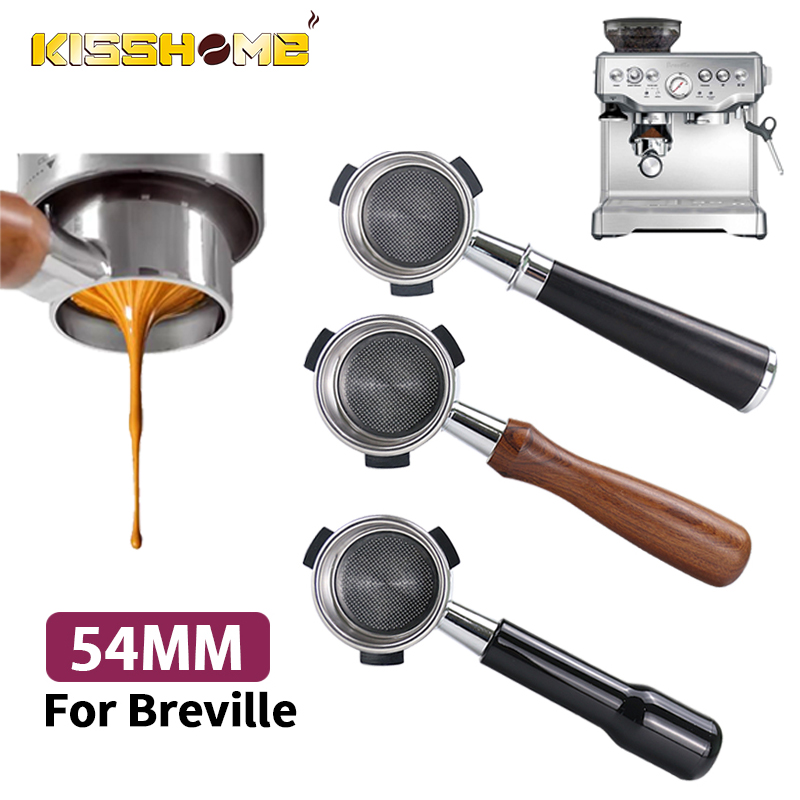 Breville Espresso Bes870 - Portafiltro Bottomless da 54mm per Caffè,