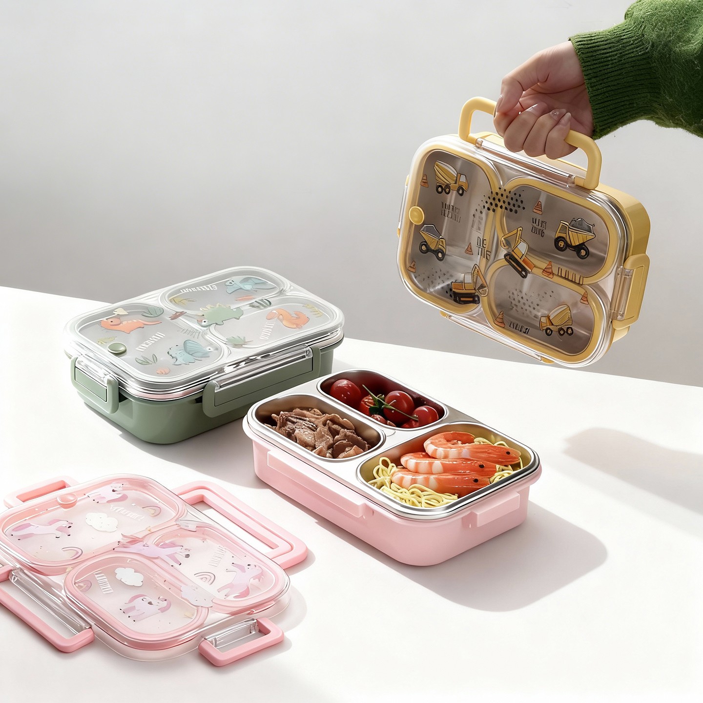 Food Storage Box Large - Contenitore per Pranzo per Bambini di