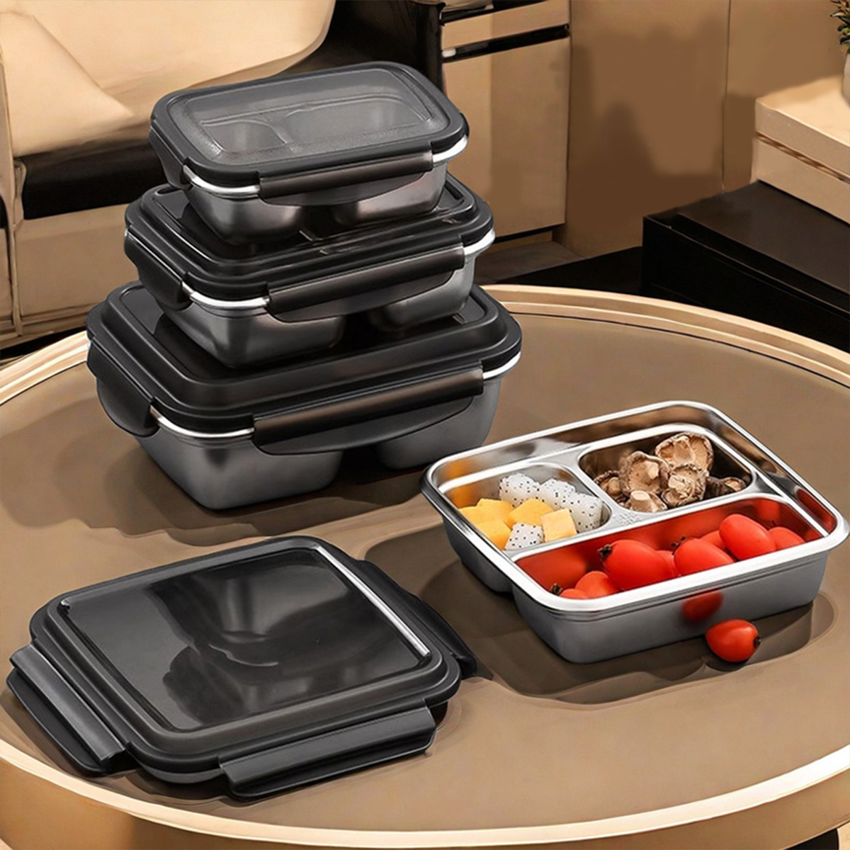WORTHBUY 2/3 Griglie 304 Lunch - Food Storage Box Large recensione e prezzo