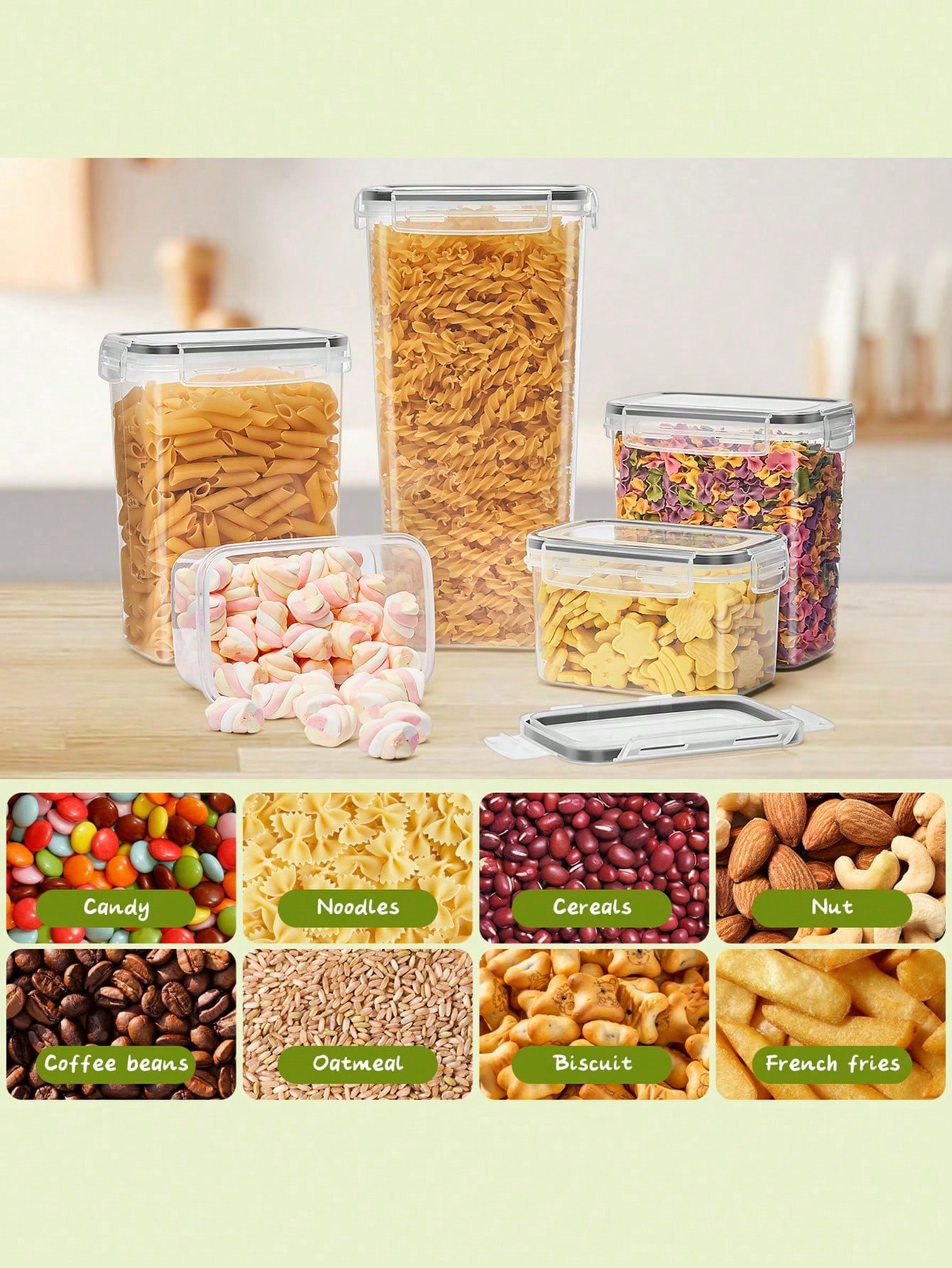 Contenitori ermetici per alime - Food Storage With Lock recensione e prezzo