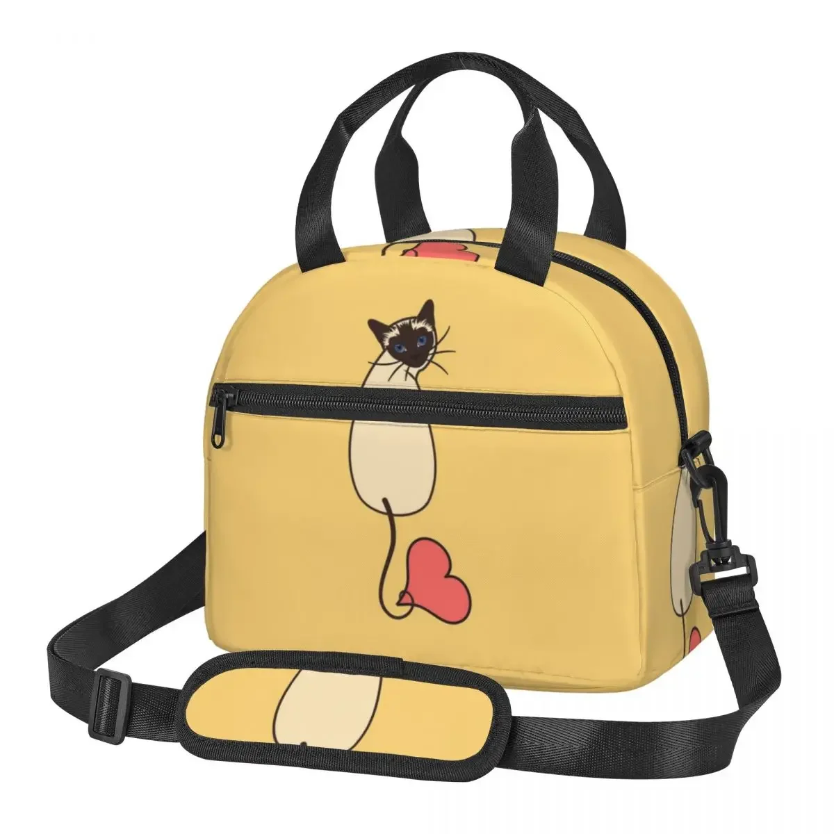 Love Siamese Cat-Yellow Borsa  - Food Storage Yellow recensione e prezzo