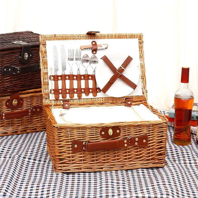 Cesto da Picnic per Famiglie,  - Food Storage Boxes With Lids recensione e prezzo