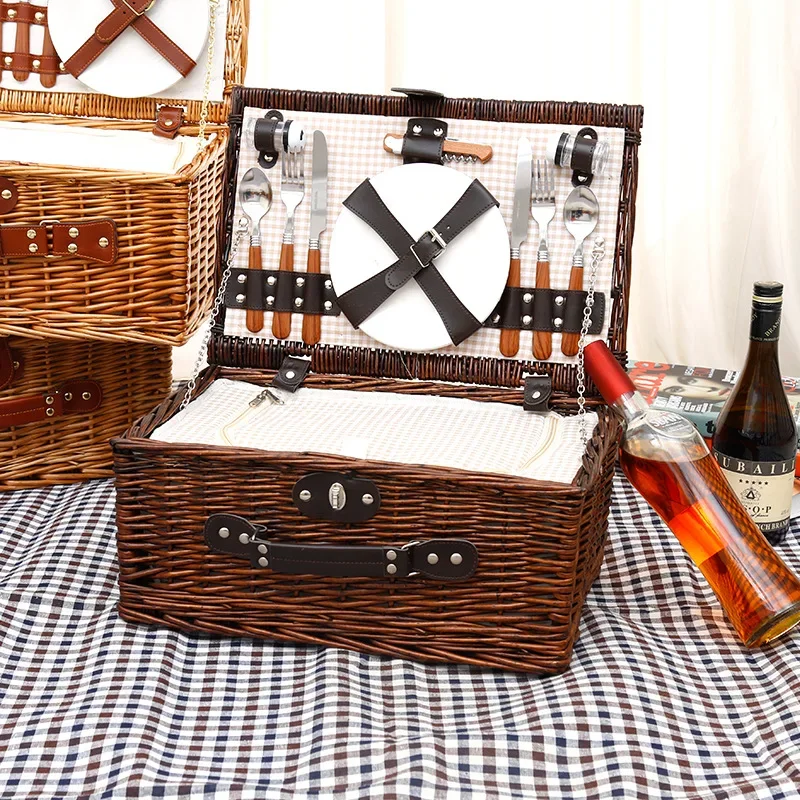 Cesto da Picnic per Famiglie,  - Food Storage Boxes With Lids recensione e prezzo