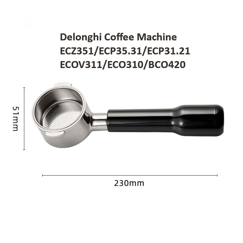 Portafiltro Senza Fondo da 51m - Delonghi Espresso Ecp3420 recensione e prezzo
