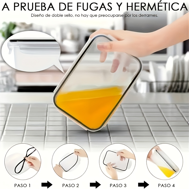 Set da 8 Pezzi: 4 Contenitori  - Food Storage Made Easy recensione e prezzo