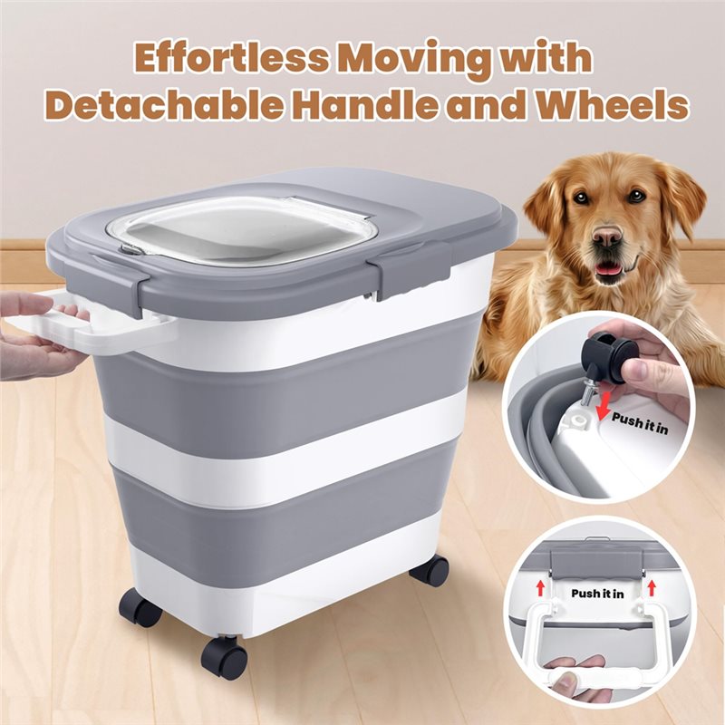 Contenitore per Alimenti A53Q  - Food Storage With Wheels recensione e prezzo