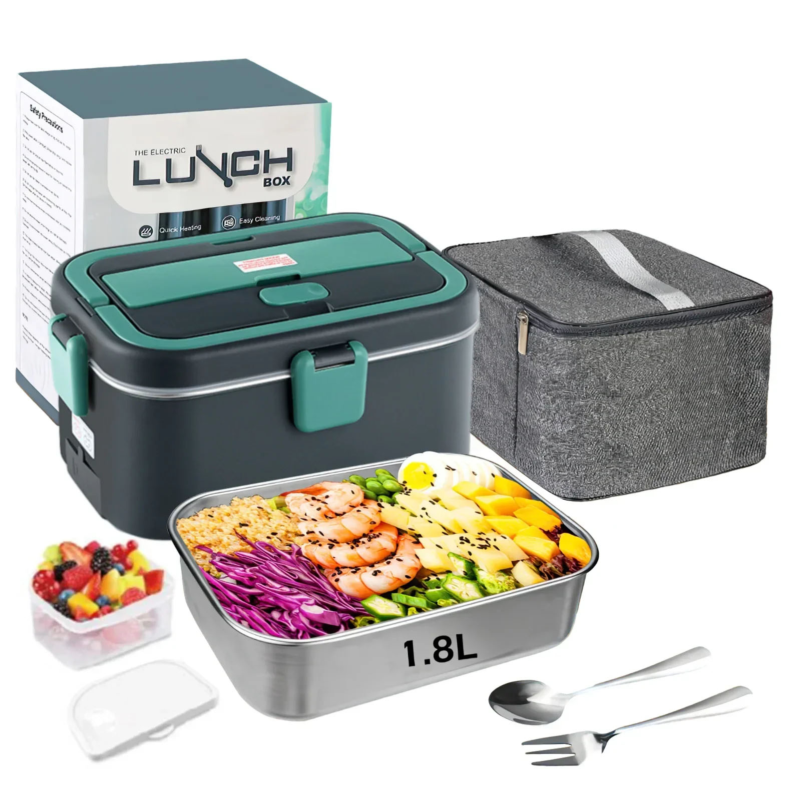 Scatola per il pranzo elettric - Portable Food Warmer recensione e prezzo