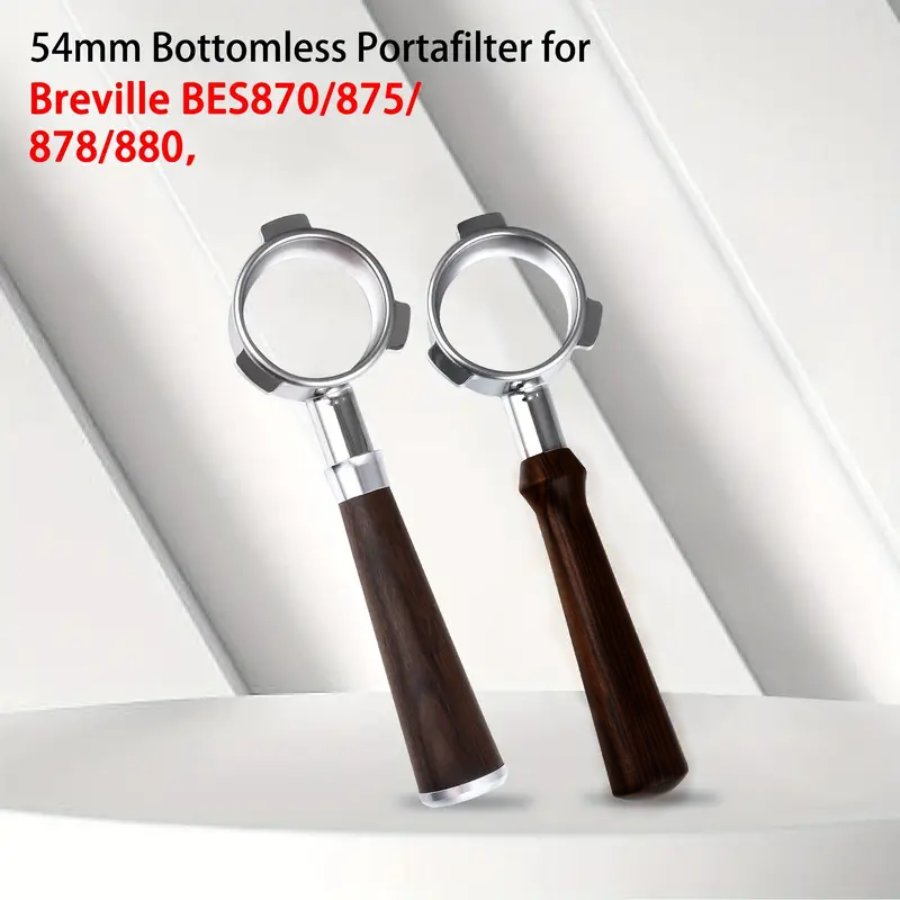 Portafiltro senza fondo da 54m - Breville Espresso Bes870 recensione e prezzo