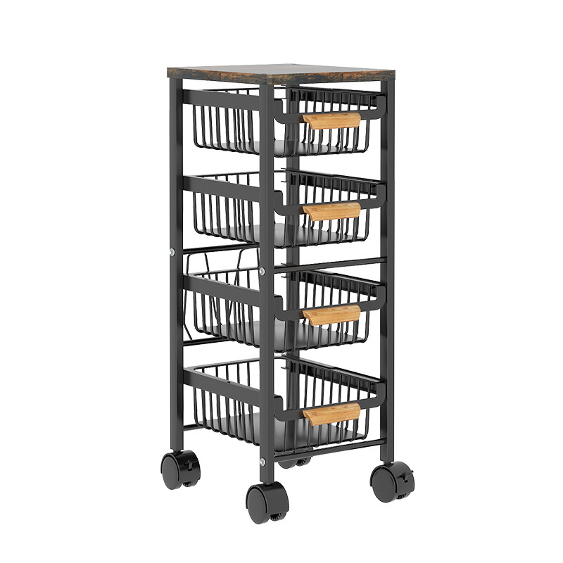 Cestino per frutta in filo met - Food Storage With Wheels recensione e prezzo