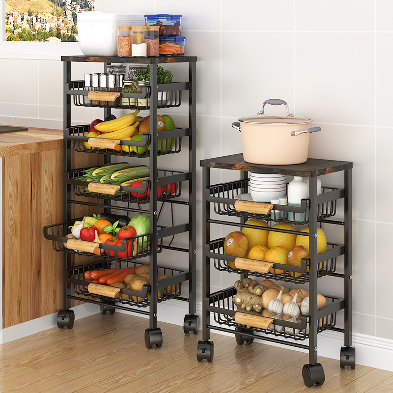Cestino per frutta in filo met - Food Storage With Wheels recensione e prezzo