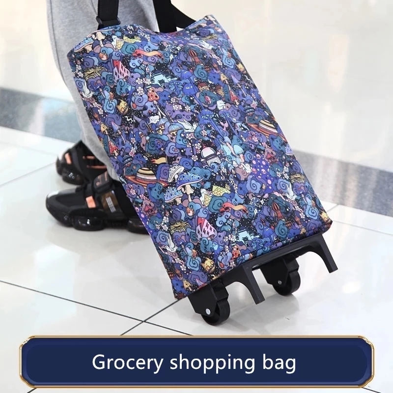 Borsa portaoggetti pieghevole  - Food Storage With Wheels recensione e prezzo
