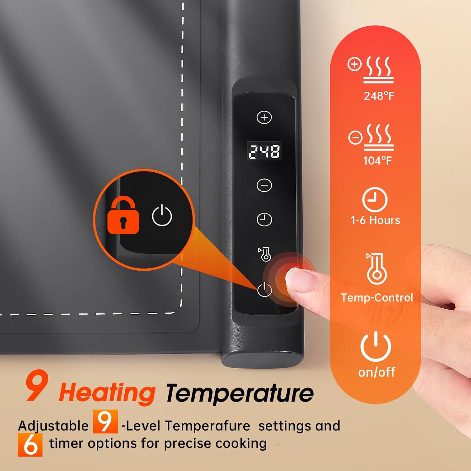 Tappetino Riscaldante Elettric - Portable Food Warmer recensione e prezzo