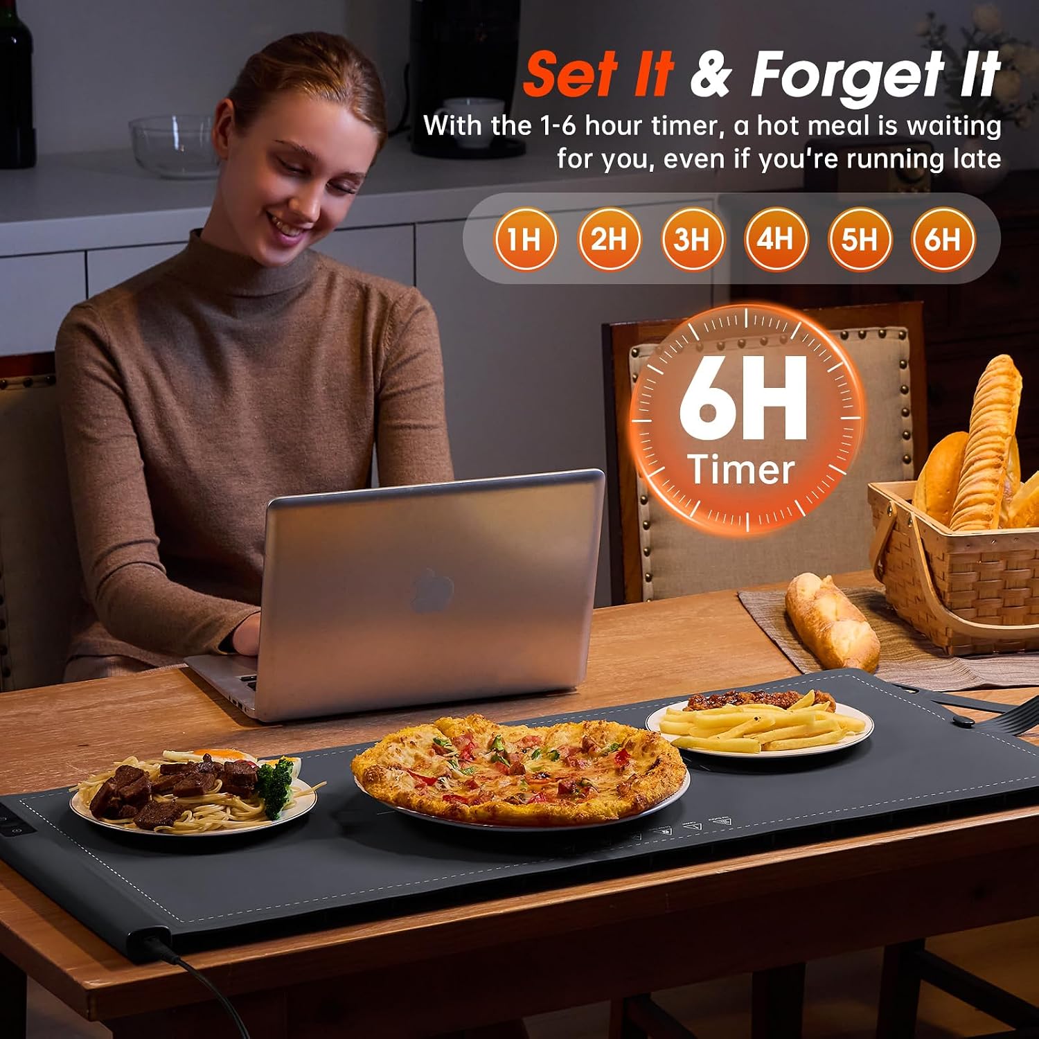 Tappetino Riscaldante Elettric - Portable Food Warmer recensione e prezzo