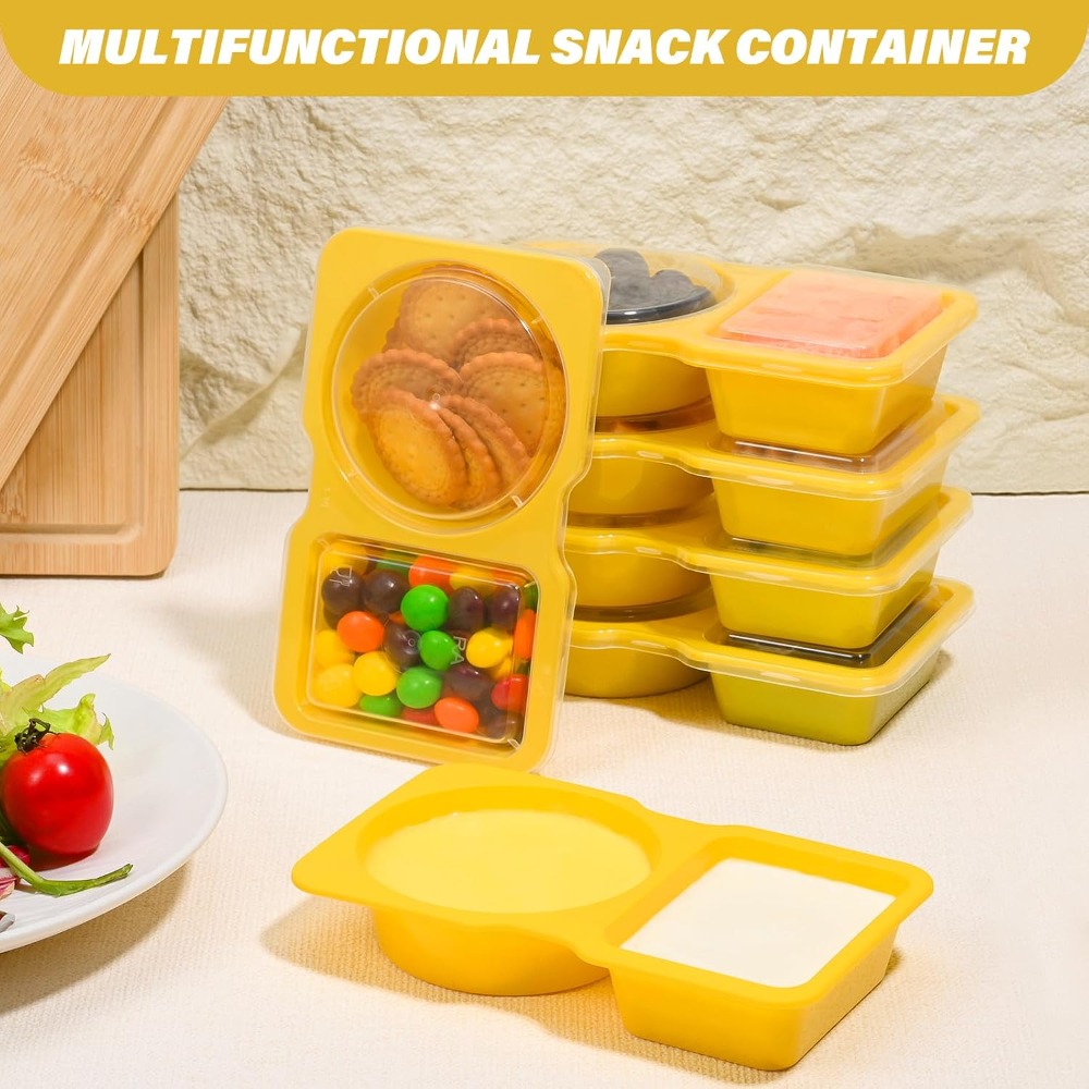 Contenitori per snack in plast - Food Storage Yellow recensione e prezzo