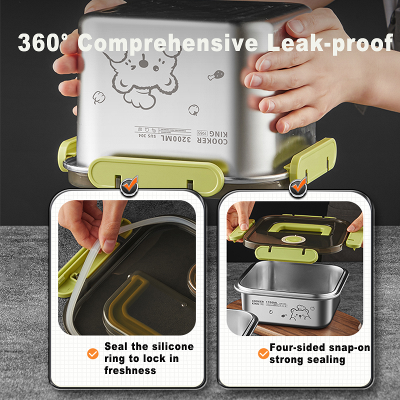 COOKER KING Contenitore per al - Food Storage Box Large recensione e prezzo