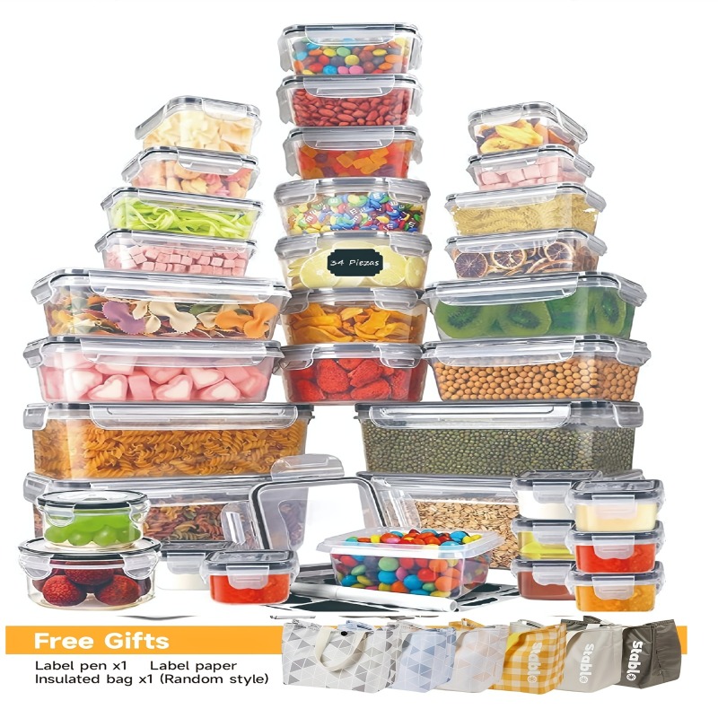 Set di 48 Contenitori per Alim - Food Storage Boxes With Lids recensione e prezzo