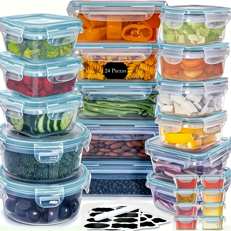 Set di 48 Contenitori per Alim - Food Storage Boxes With Lids recensione e prezzo
