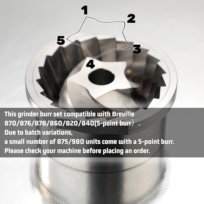Set di Lame Coniche di Ricambi - Breville Espresso Bes870 recensione e prezzo